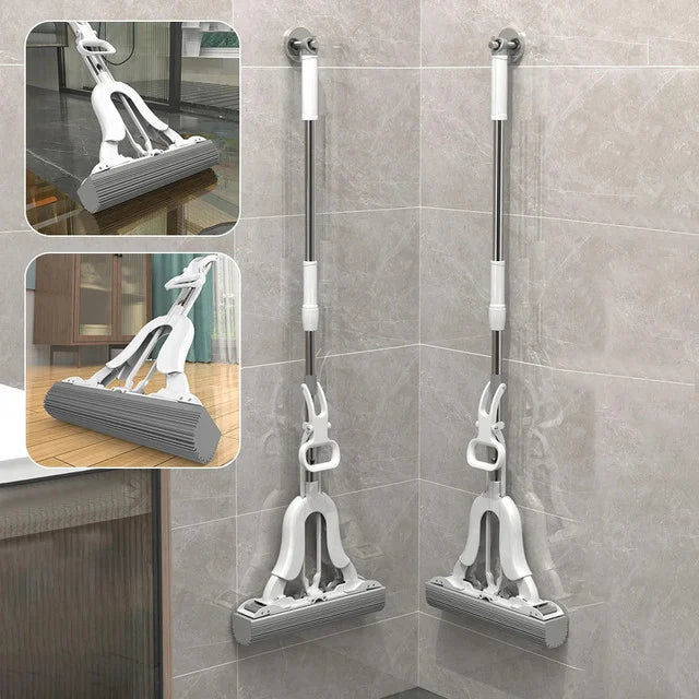 Hands-Free Retractable Floor Mop